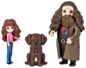 Image of Wizarding World Magical Minis Hermione-Rubeus Friendship Set
