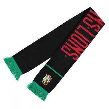 Image of Canterbury British and Irish Lions Scarf - Black/Red