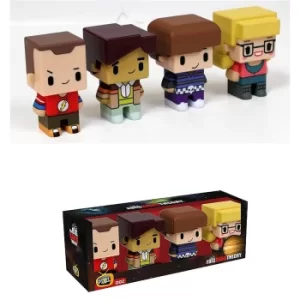 Image of Pixel Figure Big Bang Theory Set of 4 Figures 7cm