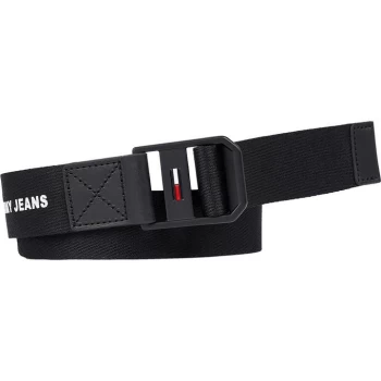 Image of Tommy Jeans Essential Webbing Belt Mens - Black