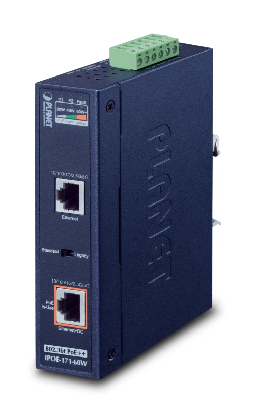 Image of PLANET IPOE-171-60W network switch Gigabit Ethernet (10/100/1000) Powe