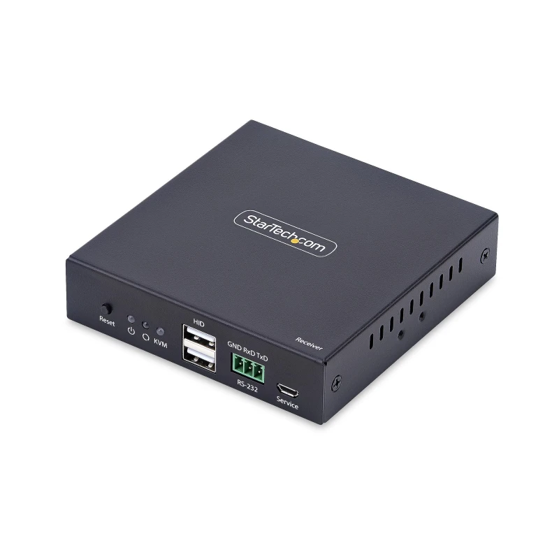 Image of StarTech.com StarTech.com HDMI KVM Receiver Over IP Network for the IH2006 Product Series, 4K 60Hz, Driverless, AVoIP, Includes Mounting Kit, Receiver