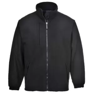 Image of Portwest Mens BuildTex Laminated Fleece Black M