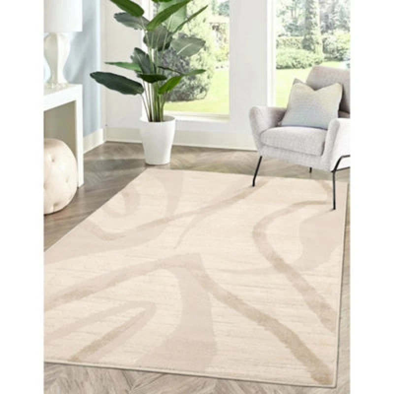 Image of Homemaker Ava Wave 160X230Cm Rug, Cream AVAWAVE160230