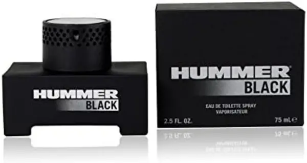 Image of Hummer Black Eau de Toilette For Him 75ml