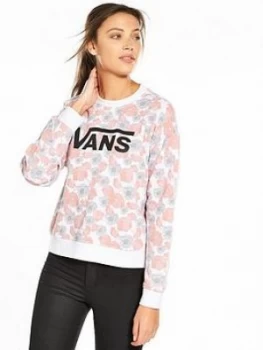 Image of Vans Poppy Dream Crew Sweat Pink Size M Women