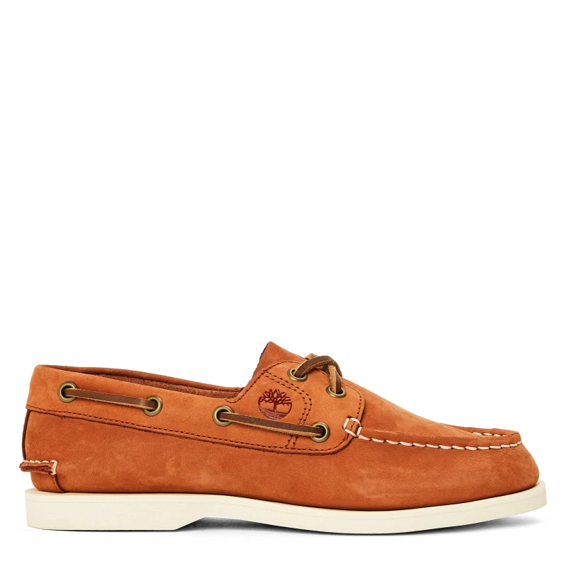 Image of Timberland Womens Boat Shoe Rust Nubuck Boat Shoes Rust Nubuck female 3.5 (36)