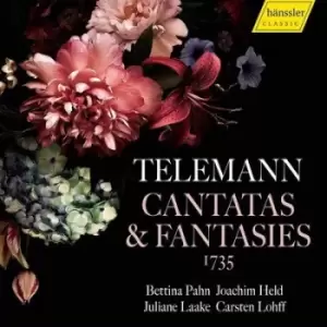 Image of Telemann Cantatas & Fantasies 1735 by Georg Philipp Telemann CD Album