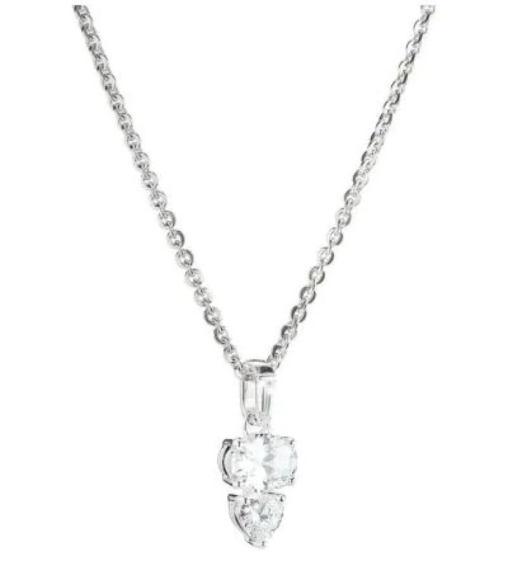 Image of Thomas Sabo KE2363-051-14-L45V Silver Necklace With Oval And Jewellery