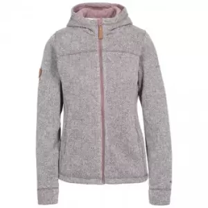 Image of Trespass Womens/Ladies Reserve Hooded Fleece (2XS) (Dusty Heather)