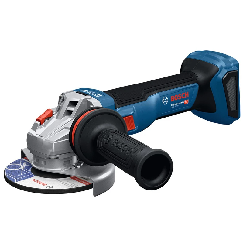 Image of Bosch GWS 18V-11 18v Cordless Brushless Angle Grinder 115mm 06019N4101 Batteries: No Batteries