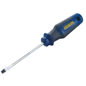 Image of IRWIN Pro Comfort Screwdriver Flared Slotted Tip 3mm x 80mm