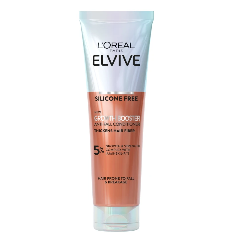 Image of LOreal Paris Elvive Growth Booster Conditioner, Anti Hair Loss and Hair Thickening, 150ml Multi