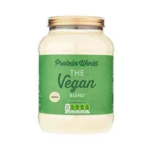 Image of Protein World Vegan Blend Vanilla 600g