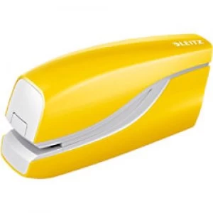 Image of Leitz NeXXt WOW Contactless Electric Stapler 5566 10 Sheets Yellow