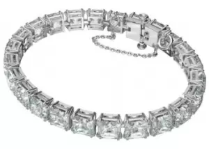 Image of Swarovski 5599202 Millenia Square White Crystal Bracelet Jewellery