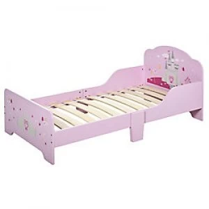 Image of HOMCOM Children Bed 311-015 Pink