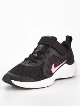 Image of Nike Downshifter 10 Trainer - Black/Pink, Size 13