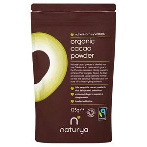 Image of Naturya Organic Cacao Powder Fair Trade 125g