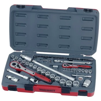 Image of Teng Tools - Teng Tool T1272 72 Piece 1/4In & 1/2In Drive Socket Set