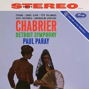 Image of The Music of Chabrier by Emmanuel Chabrier Vinyl Album