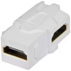 Image of LINDY 60490 HDMI Adapter [1x HDMI socket - 1x HDMI socket] White