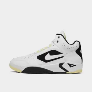 Image of Nike Air Flight Lite Mid, White/White-Lemon-Black, size: 9+, Male, Trainers, DV0824-100
