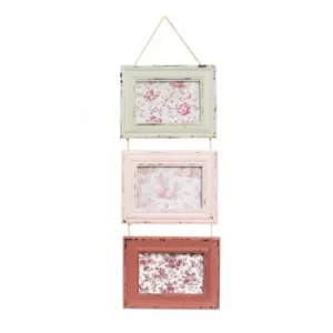 Image of Sass & Belle Delilah Triple Photo Frame Pink