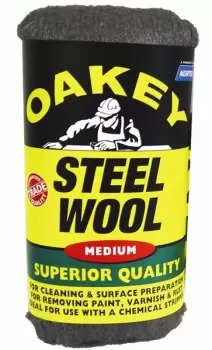 Image of Steel Wool - Medium - 200g 63642526772 OAKEY NORTON