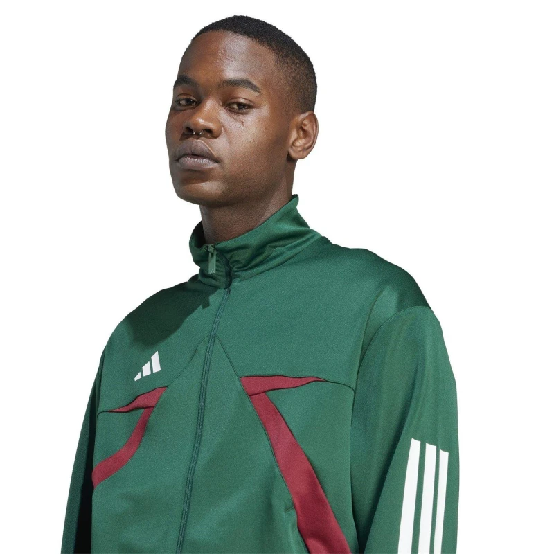 Image of adidas House of Tiro Nations Pack Track Top Adults Grn/Burg/Wte male XL