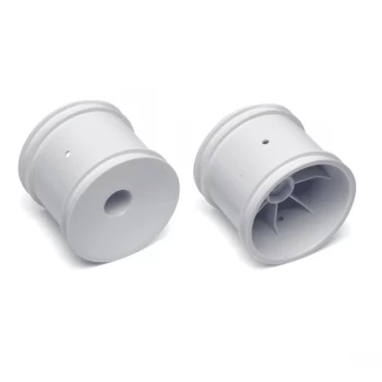 Image of Team Associated Truck Hex White Wheel 12mm (Set of 2)