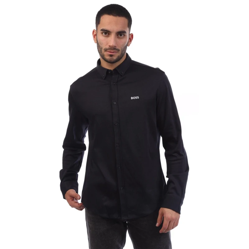 Image of Boss B Motion L Regular Fit Shirt Dark Blue male S