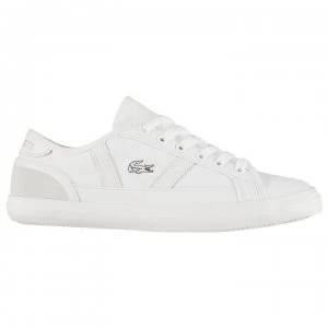 Image of Lacoste Sideline 119 Low Canvas Shoes - Wht/Off Wht
