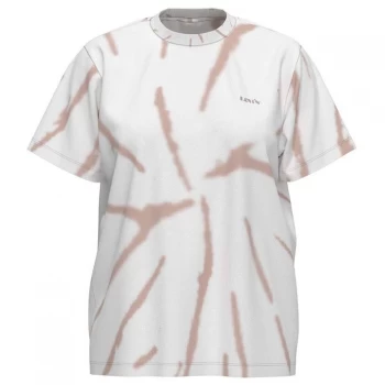 Image of Levis Levis Jet Tie Dye T Shirt - EVENING SAND