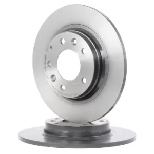 Image of PAIR PAINTED BREMBO BRAKE DISC 08.A112.11