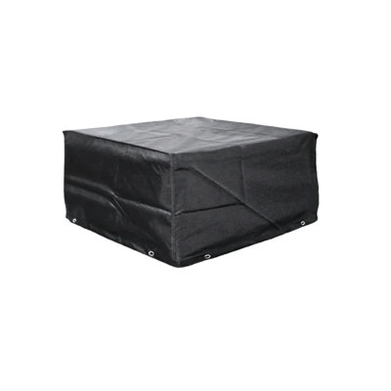 Image of Cozy Bay Ezbreathe Malta Footstool Cover In Black