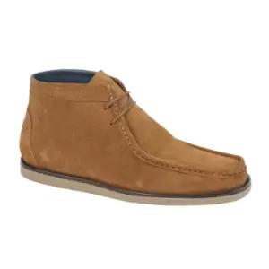 Image of Roamers Mens Suede Ankle Boots (7 UK) (Tan)