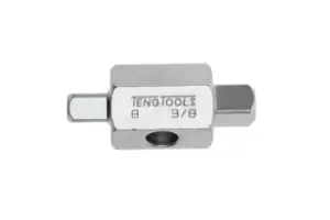 Image of Teng Tools DP0812 Drain Plug Socket: 8mm Square x 3/8" Square