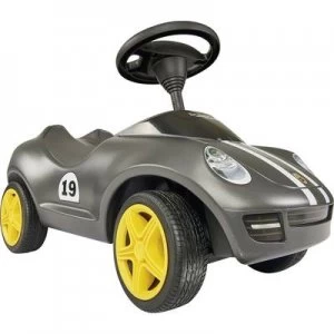 Image of BIG Baby Porsche silver with racing strips