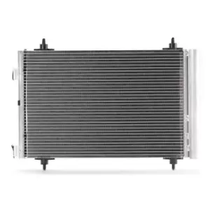 Image of RIDEX Condenser 448C0027 AC Condenser,Condenser, air conditioning PEUGEOT,CITROEN,307 CC (3B),307 SW (3H),307 (3A/C),308 SW I (4E_, 4H_)