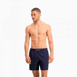 Image of PUMA Swim Mid-Length Mens Swimming Shorts, Dark Blue, size Medium, Clothing