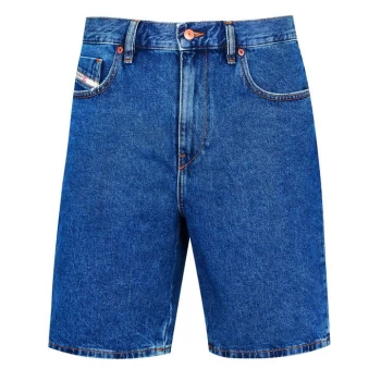 Image of Diesel Strukt Shorts - Blue