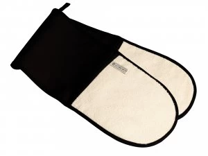 Image of Le Creuset Double Oven Glove Black