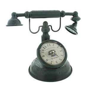 Image of Hometime Vintage Mantel Clock - Telephone
