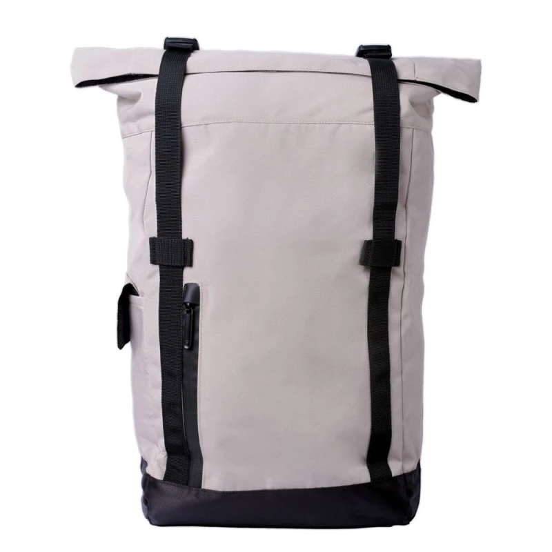 Image of Shugon Mens Budapest Laptop Backpack in Light Beige Light Beige Male