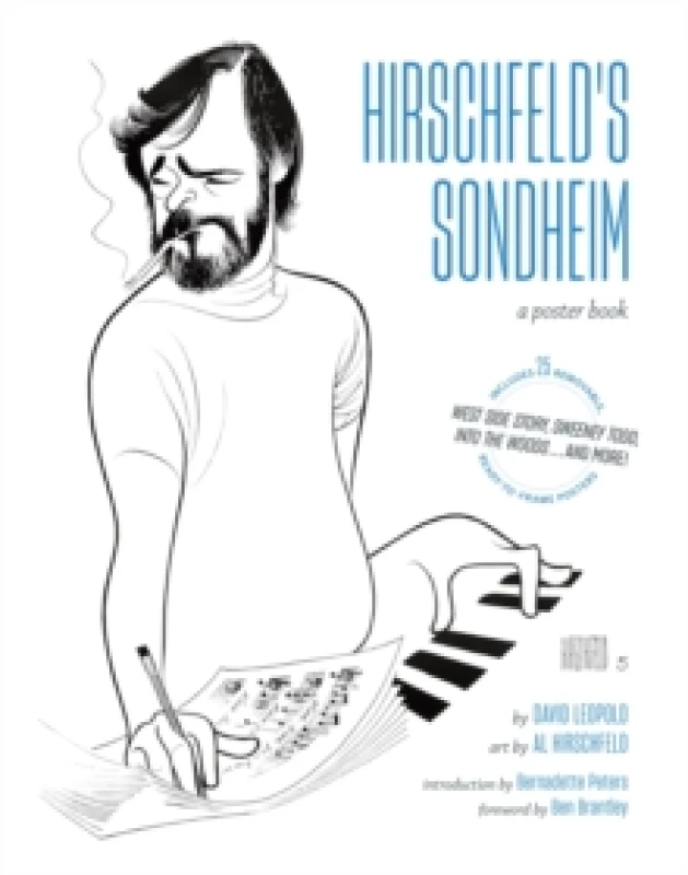 Image of Hirschfeld's Sondheim : A Poster Book Poster