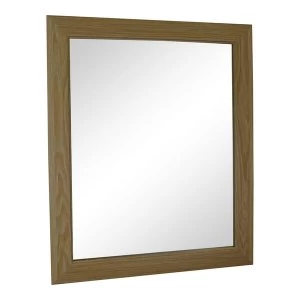 Image of Light Oak Effect Mirror 59cm