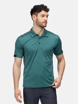 Image of Regatta Highton Pro Polo, Pacific Green, Size L, Men