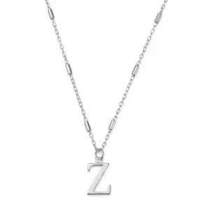 Image of Iconic Initial Z Silver Necklace SNCC4040Z