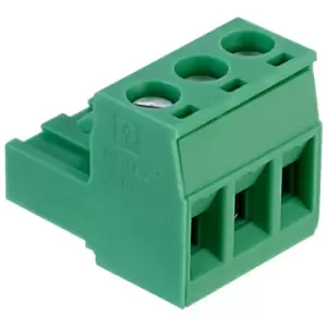 Image of Phoenix Contact 1757022 MSTB 2,5/ 3-ST-5,08 3 Way Screw Plug Termi...
